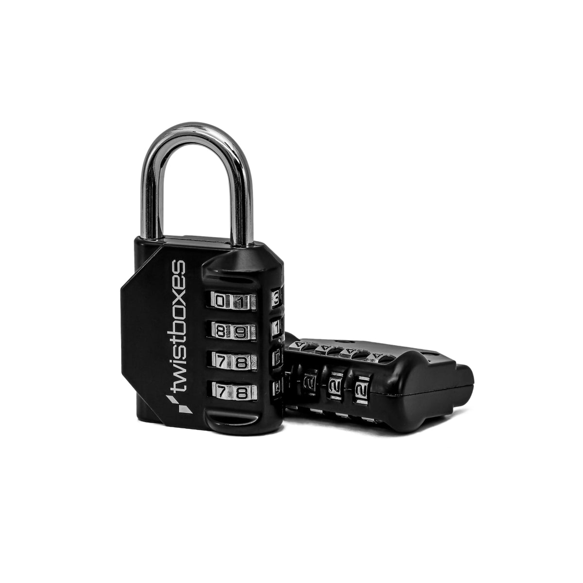 Combination Lock 2-Pack: 4-Digit Weather-Resistant Padlocks – Twistboxes